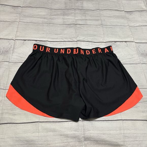 UNDER ARMOUR Womens Size 2X Play Up 3.0 Shorts Black 1353764 - Picture 9 of 9